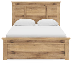 Makidern Tan Queen Panel Storage Bed - Ornate Home