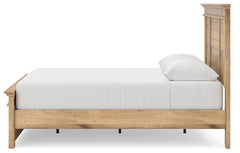 Makidern Tan Queen Panel Storage Bed - Ornate Home
