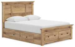 Makidern Tan Queen Panel Storage Bed - Ornate Home