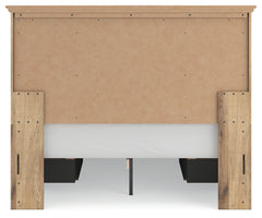 Makidern Tan Queen Panel Storage Bed - Ornate Home