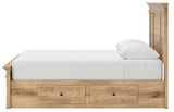 Makidern Tan Queen Panel Storage Bed - Ornate Home