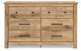 Makidern Tan Six Drawer Dresser - Ornate Home