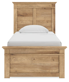 Makidern Tan Twin Panel Bed - Ornate Home