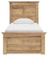 Makidern Tan Twin Panel Storage Bed - Ornate Home