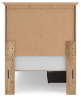 Makidern Tan Twin Panel Storage Bed - Ornate Home