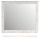 Makidern Whitewash Bedroom Mirror - Ornate Home