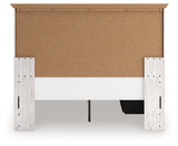 Makidern Whitewash Queen Panel 2 Storage Bed - Ornate Home