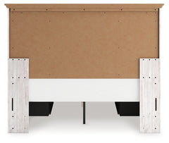 Makidern Whitewash Queen Panel 6 Storage Bed - Ornate Home