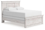 Makidern Whitewash Queen Panel Bed - Ornate Home