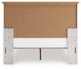 Makidern Whitewash Queen Panel Storage Bed, Dresser and Mirror (Online Special Price) - Ornate Home