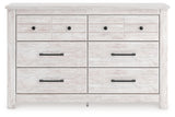 Makidern Whitewash Six Drawer Dresser (Online Special Price) - Ornate Home