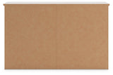 Makidern Whitewash Six Drawer Dresser - Ornate Home