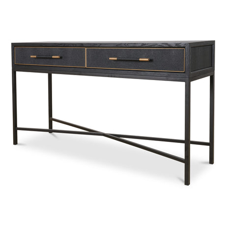 Mako Black Console Table - Ornate Home
