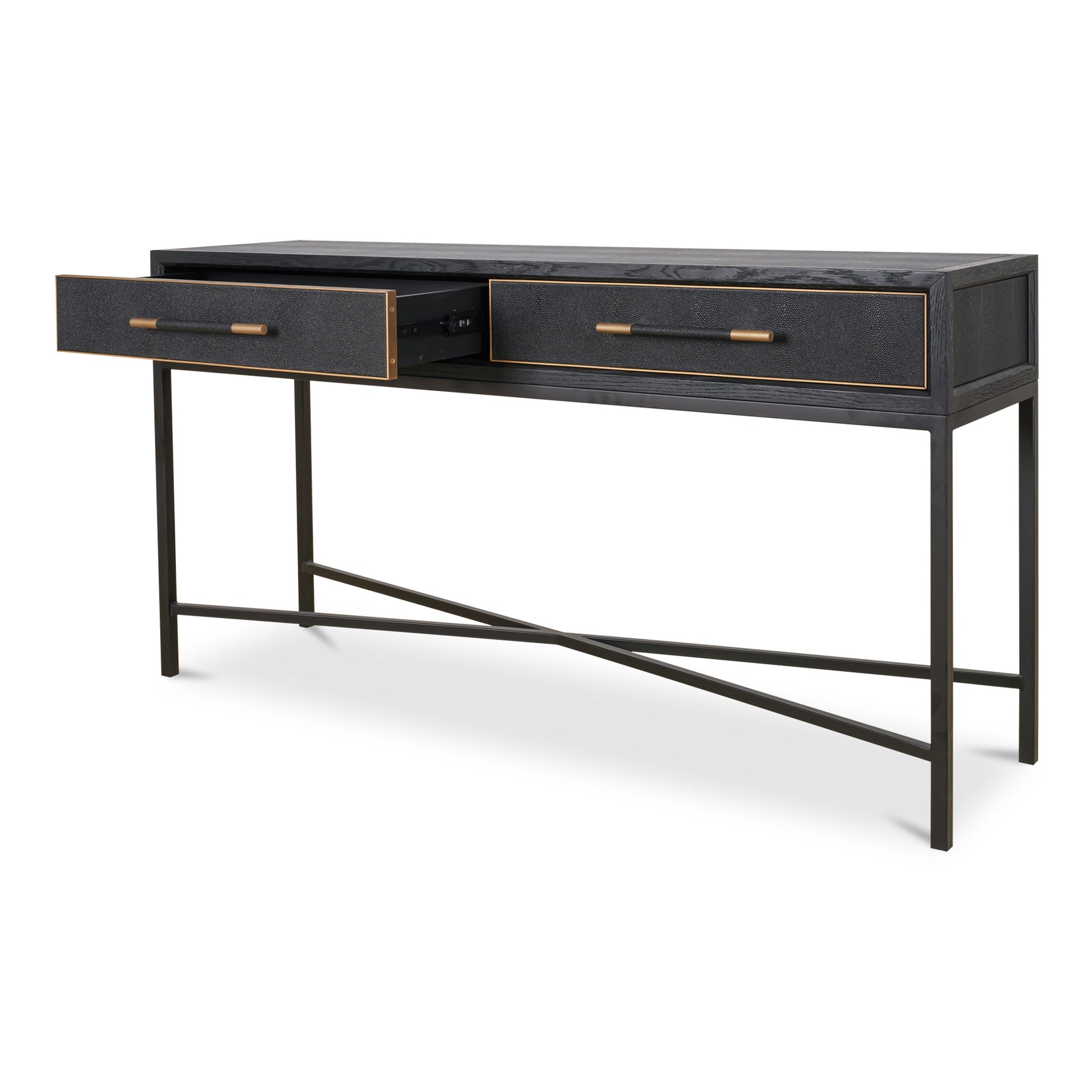 Mako Black Console Table - Ornate Home
