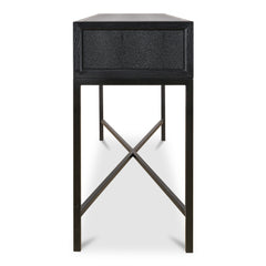 Mako Black Console Table - Ornate Home