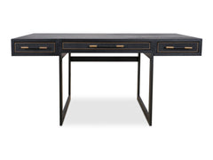 Mako Black Desk - Ornate Home
