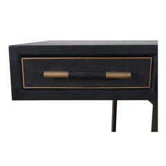 Mako Black Desk - Ornate Home
