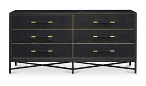 Mako Black Dresser - Ornate Home