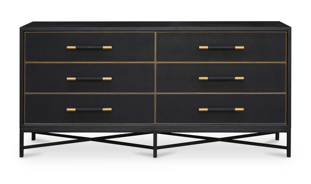Mako Black Dresser - Ornate Home