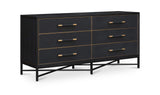 Mako Black Dresser - Ornate Home