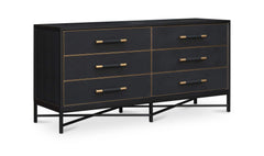 Mako Black Dresser - Ornate Home