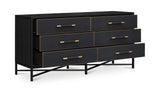 Mako Black Dresser - Ornate Home