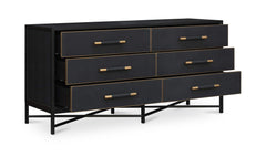 Mako Black Dresser - Ornate Home