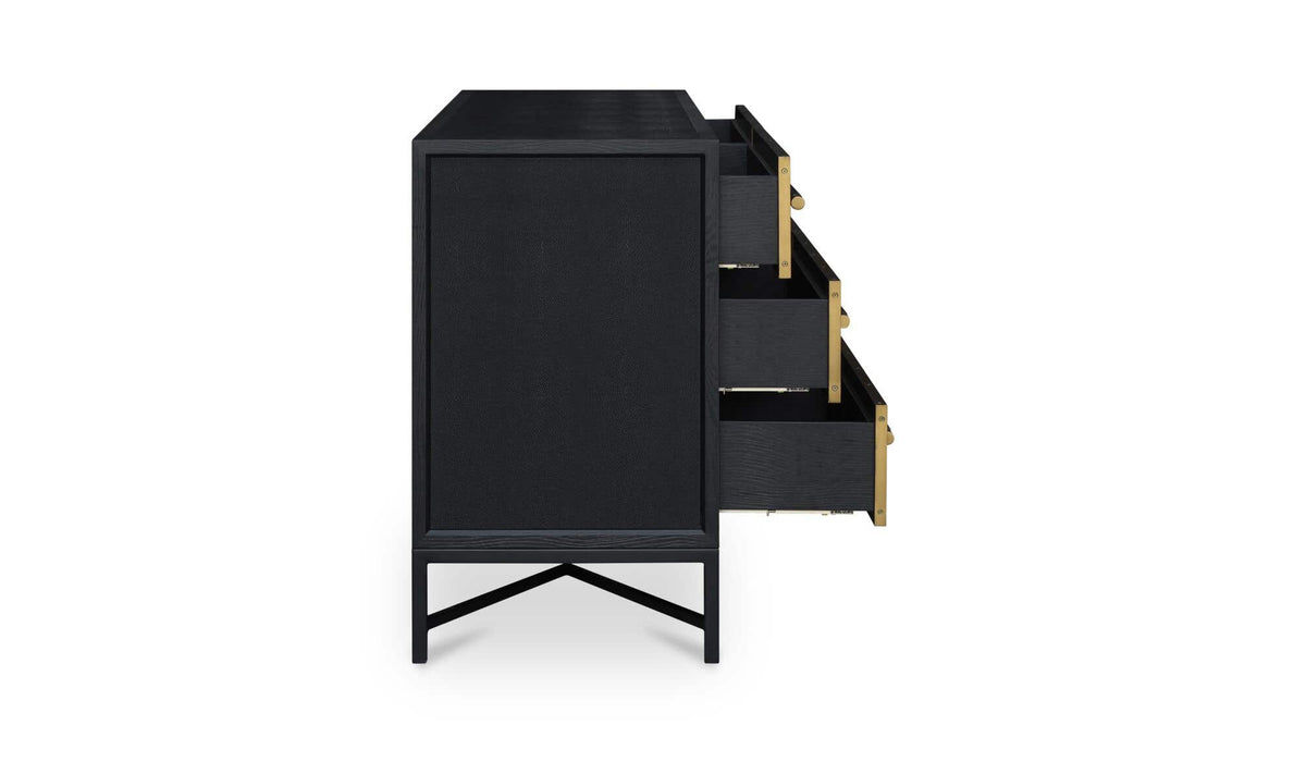 Mako Black Dresser - Ornate Home