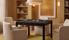 Mako Black Game Table - Ornate Home