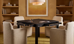Mako Black Game Table - Ornate Home