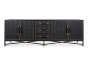 Mako Black Large Sideboard - Ornate Home