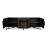 Mako Black Large Sideboard - Ornate Home