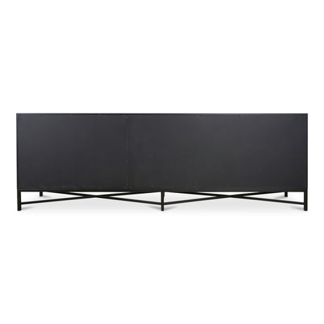 Mako Black Large Sideboard - Ornate Home