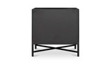 Mako Black Nightstand - Ornate Home