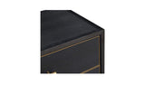 Mako Black Nightstand - Ornate Home
