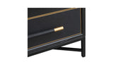 Mako Black Nightstand - Ornate Home