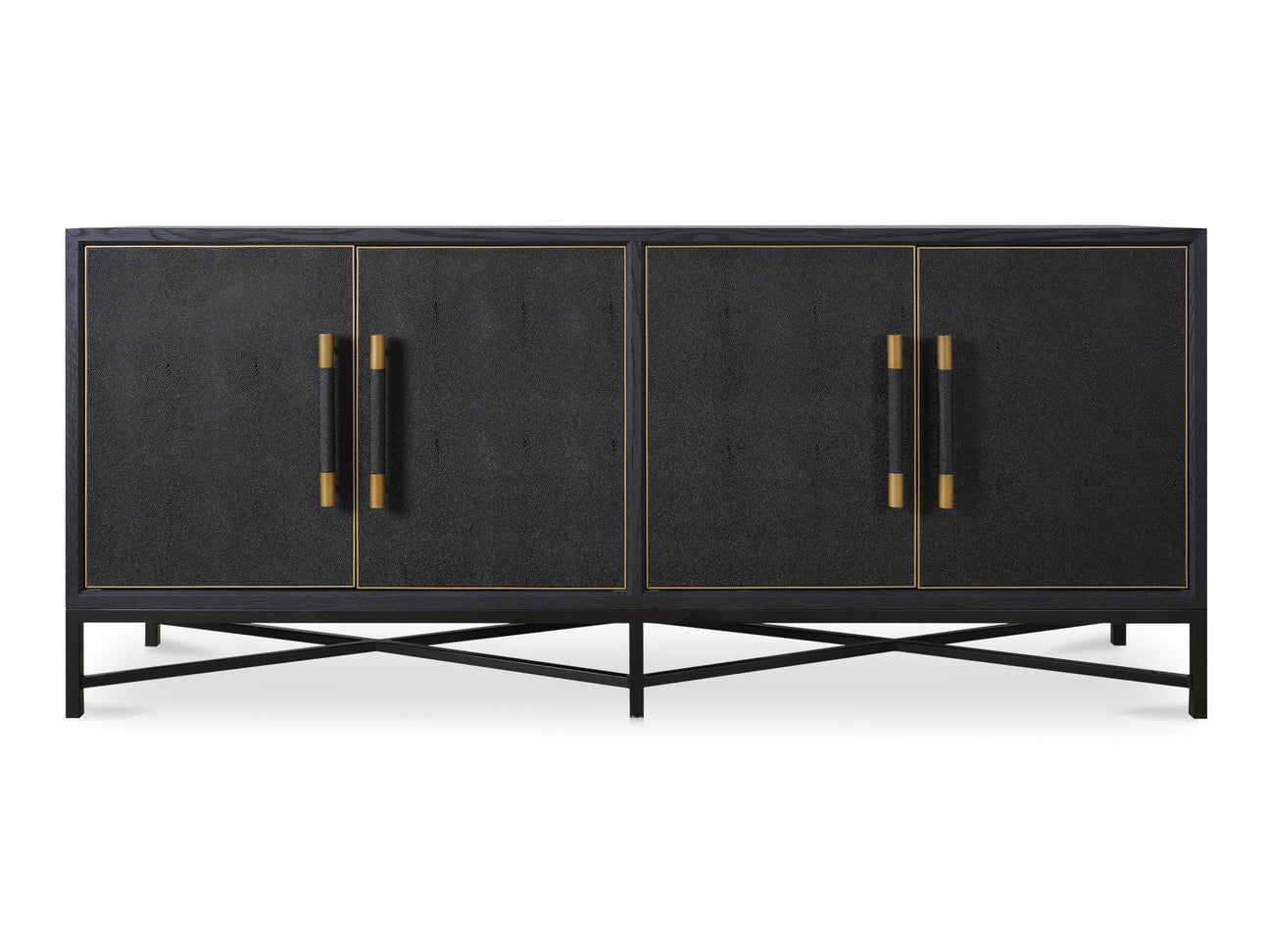 Mako Black Sideboard - Ornate Home