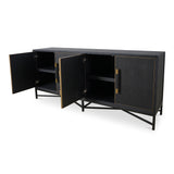 Mako Black Sideboard - Ornate Home