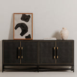 Mako Black Sideboard - Ornate Home