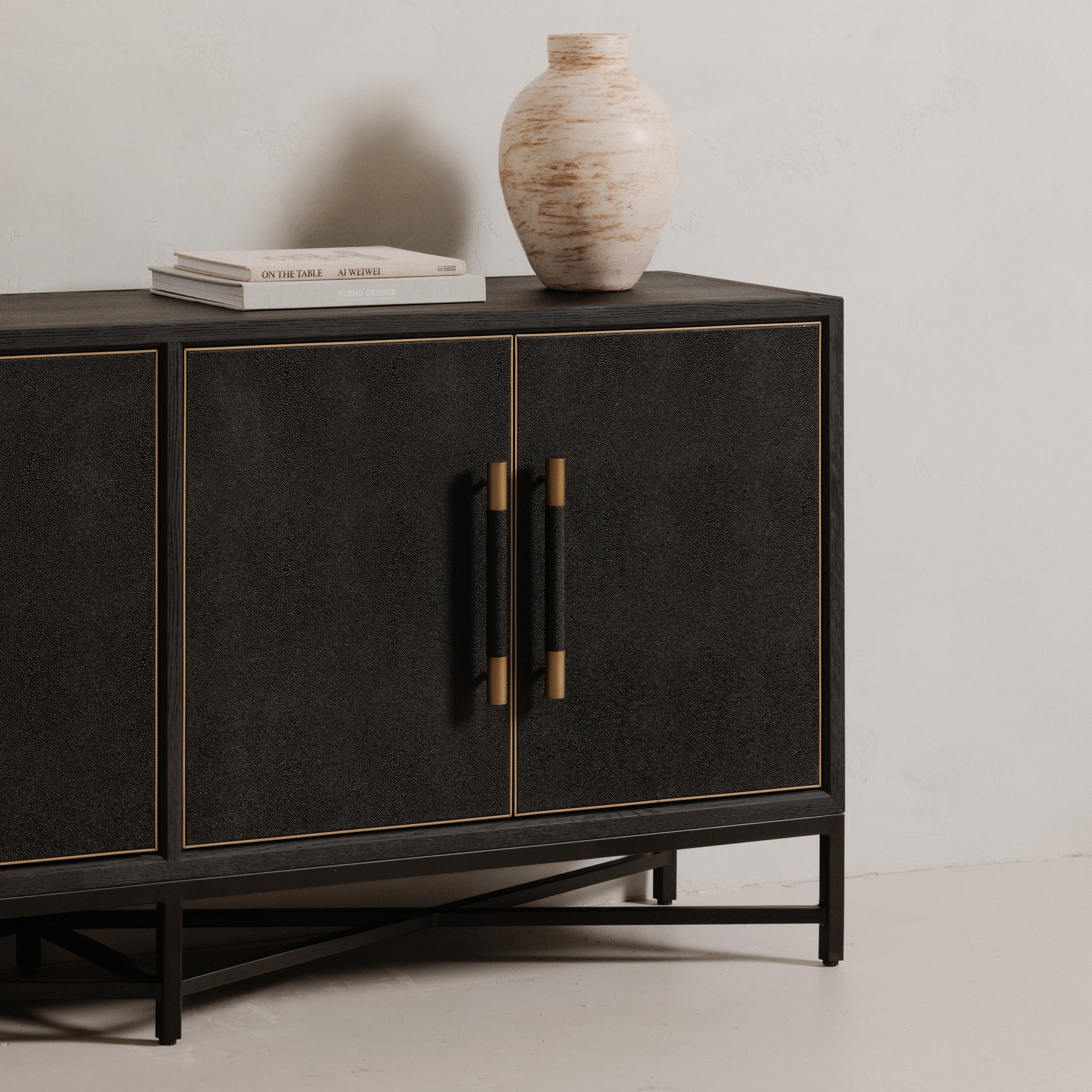 Mako Black Sideboard - Ornate Home