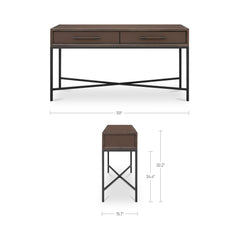 Mako Brown Console Table - Ornate Home