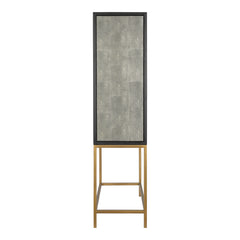 Mako Grey Bar Cabinet - Ornate Home