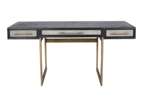 Mako Grey Desk - Ornate Home