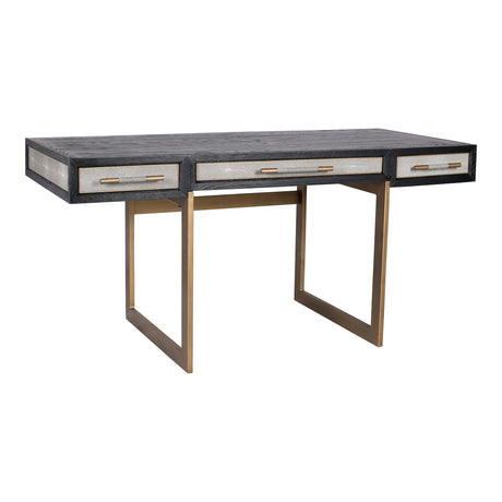 Mako Grey Desk - Ornate Home