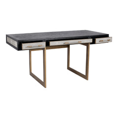 Mako Grey Desk - Ornate Home