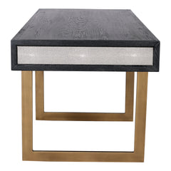 Mako Grey Desk - Ornate Home