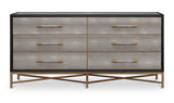 Mako Grey Dresser - Ornate Home