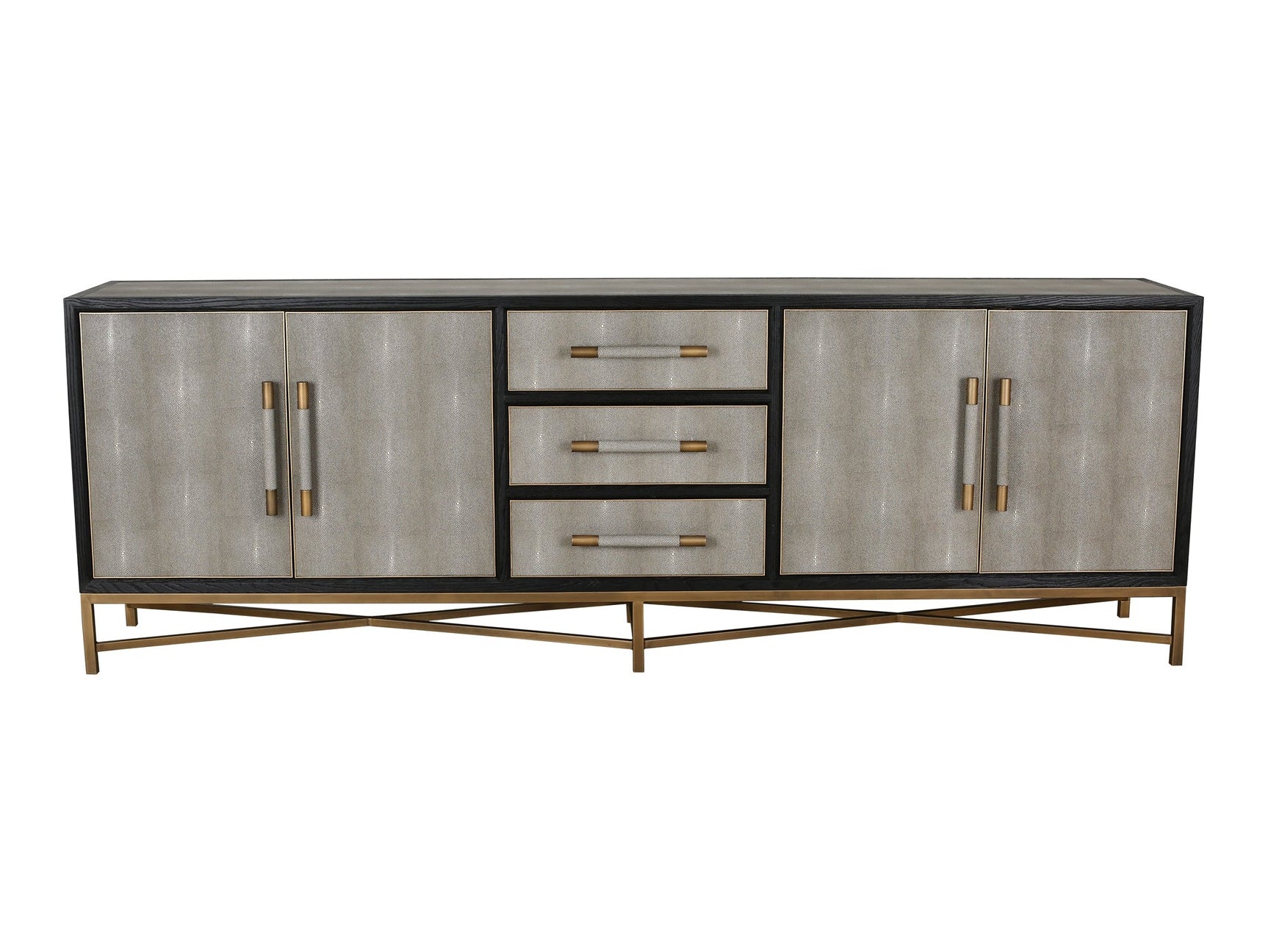 Mako Grey Large Sideboard - Ornate Home
