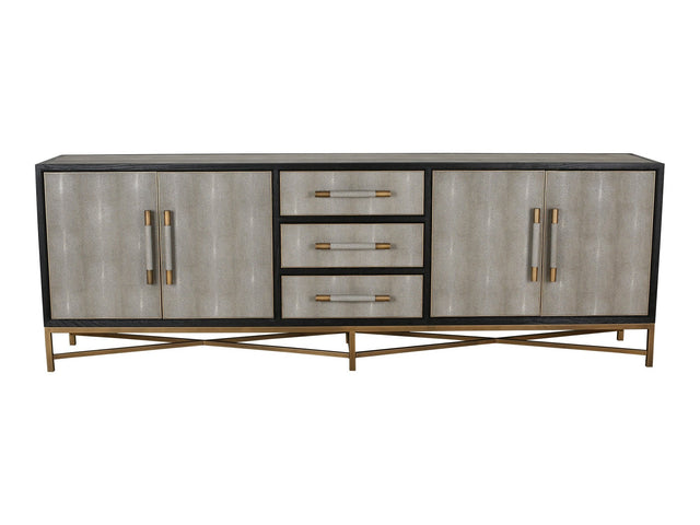 Mako Grey Large Sideboard - Ornate Home