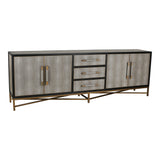 Mako Grey Large Sideboard - Ornate Home